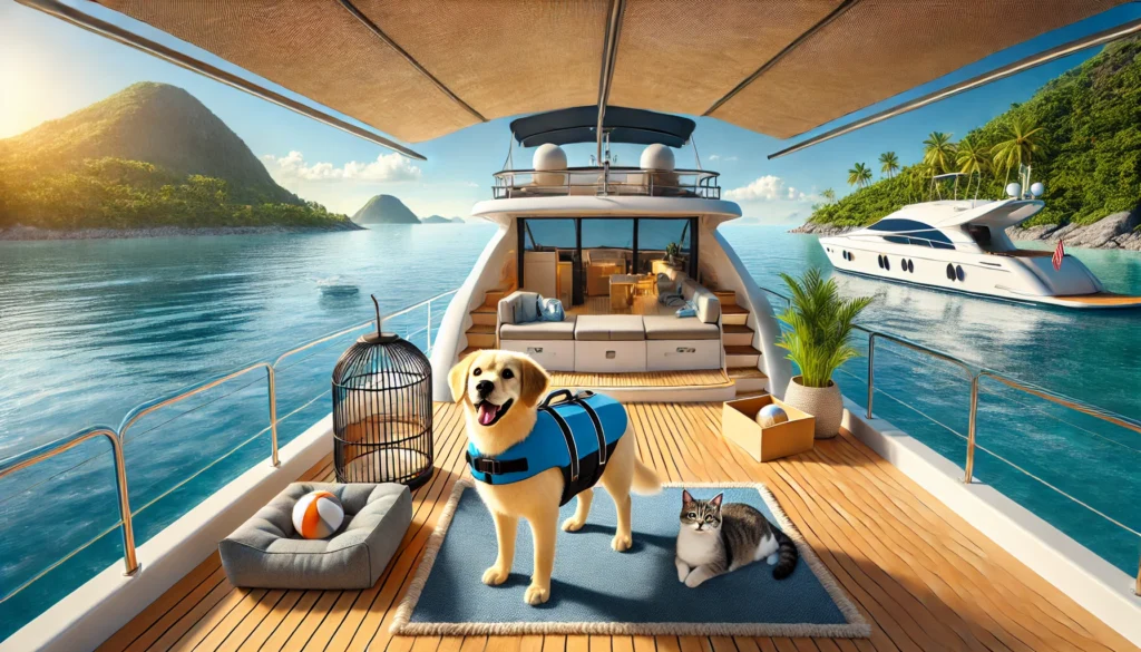 Yachting with Pets: Tips for Seamless Cruising with Furry Friends While Sailing Raja Ampat
